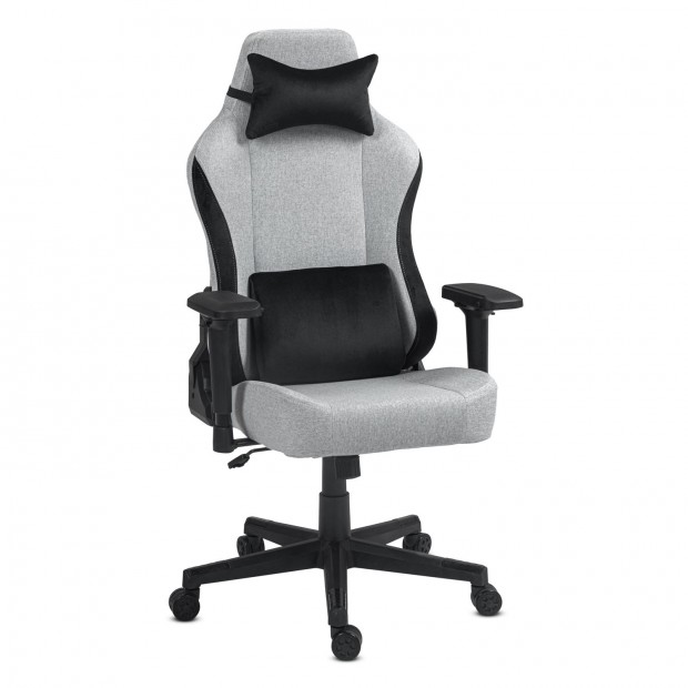 Prmium ergonomikus irodai szk, forgszk, gamer szk szrke-fekete