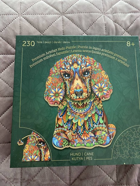 Prmium fa puzzle 230 darabos kutya 