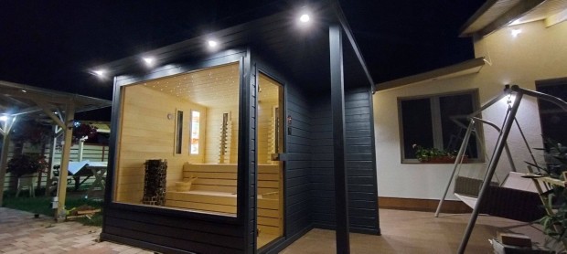 Prémium kombi (Finn+Infra) kültéri szauna akció!