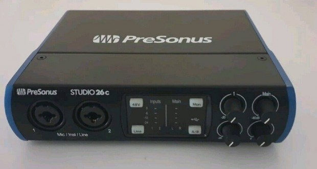 Presonus Studio 26c usb kls hangkrtya