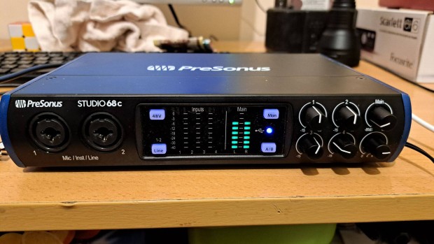 Presonus Studio 68c stdi usb interfsz hangkrtya