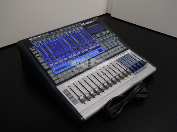 Presonus Studolive 16.0.2 ,12 sávos,16 csatornás digitál efekt keverő