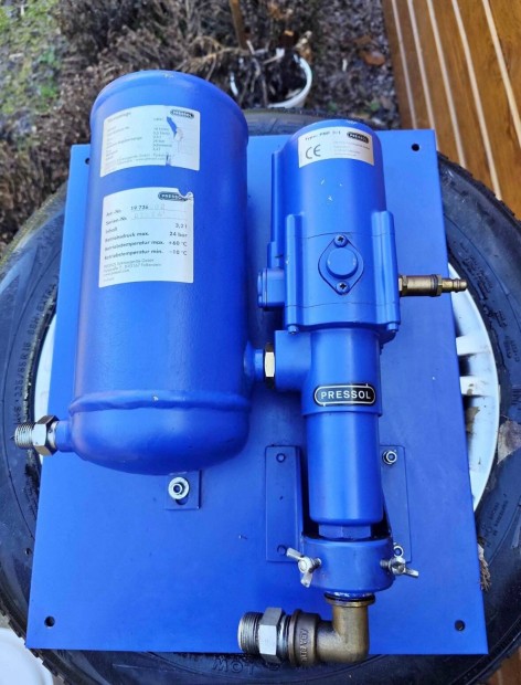 Pressol pneumatikus olaj pumpa