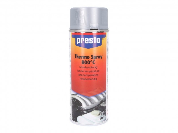 Presto 600C-ig hll ezst metl festk spray - 400ml