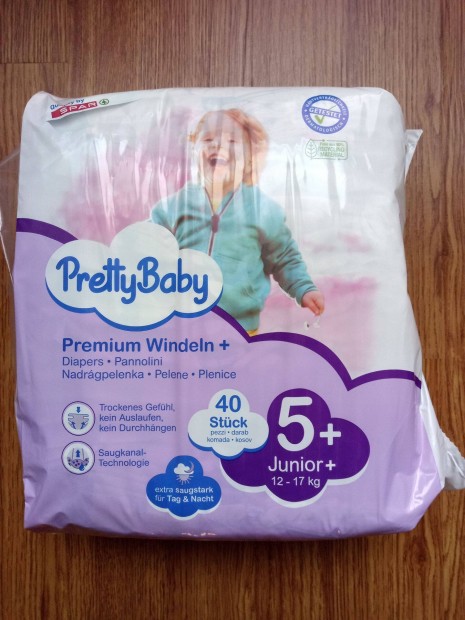 Prettybaby Junior (12-17 kg) bontatlan pelenkacsomag Pcsett elad