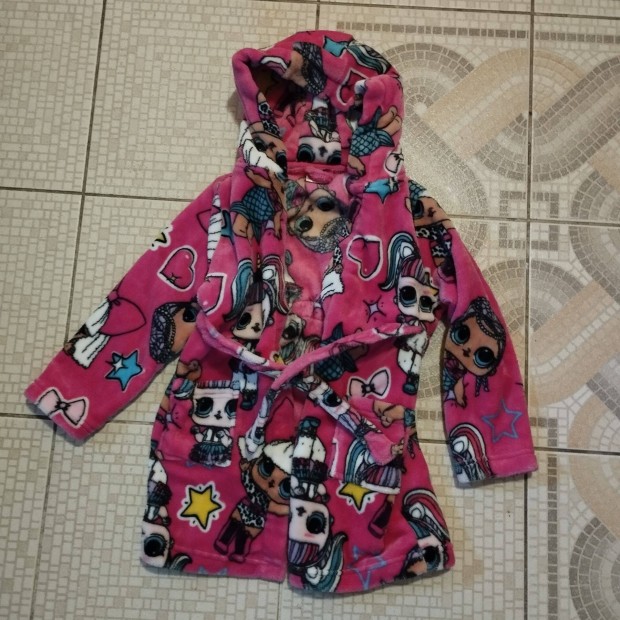 Primark LOL babás 6 éves plüss köntös