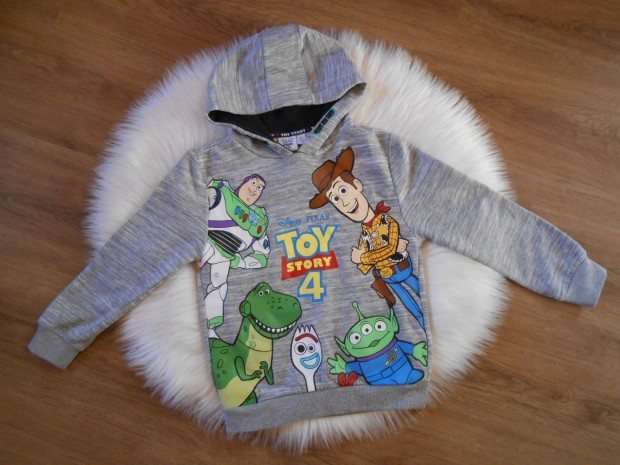 Primark Toy Story kapucnis fels pulver 5-6 veseknek