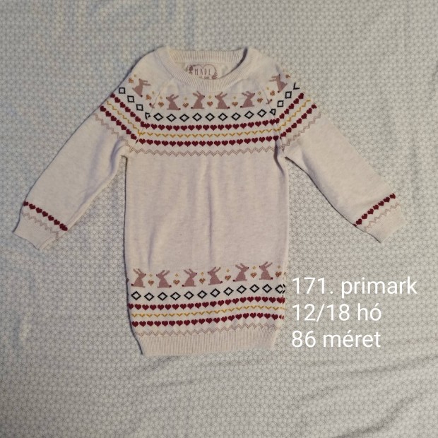 Primark pulcsi 86 mret 