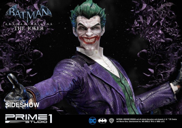 Prime 1 Studio Arkham Origins Joker 1:3 mret(Museum Masterline) 86cm!