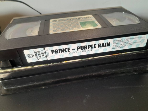 Prince Purple Rain VHS Film 