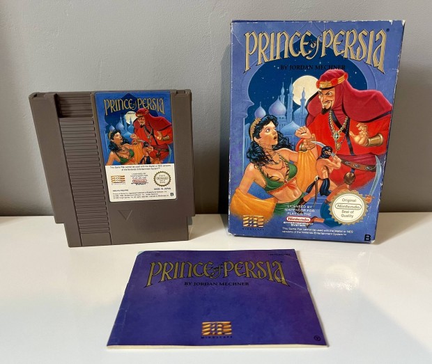 Prince of Persia NES Nintendo dobozos gyjti llapotban