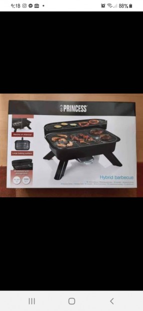 Princess 112252 Hybrid barbecue Grill st