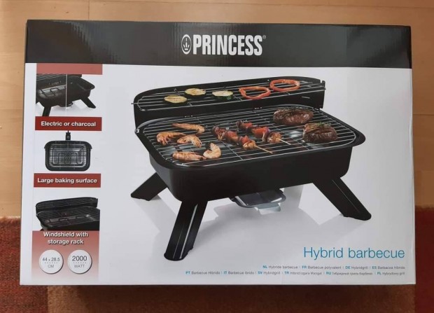 Princess 112252 Hybrid barbecue Grill st