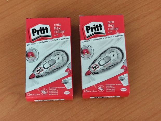 Pritt hibajavt roller, utntlthet. Darabr.