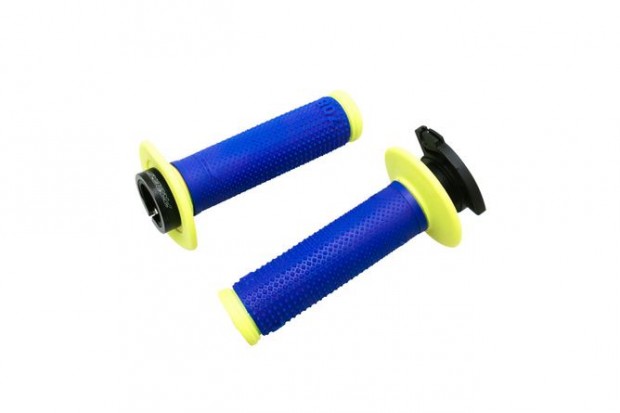 ProGrip 708 lock-on markolat 5 gázvezérlővel neon sárga/kék