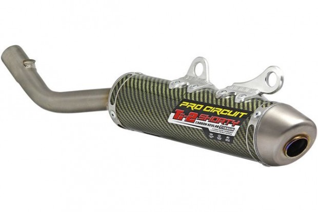 Pro Circuit TI-2 Shorty hangtompt sznszlas / Kevlar / titn TC /