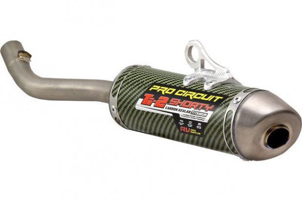 Pro Circuit TI-2 Shorty kipufogódob RV (Ryan Villopoto) YZ 125 2005-20