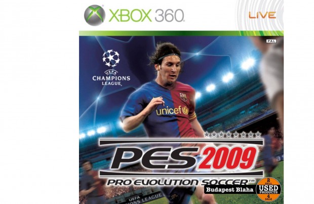 Pro Evolution Soccer 2009 -Xbox 360 jtk