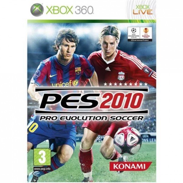 Pro Evolution Soccer 2010 eredeti Xbox 360 jtk