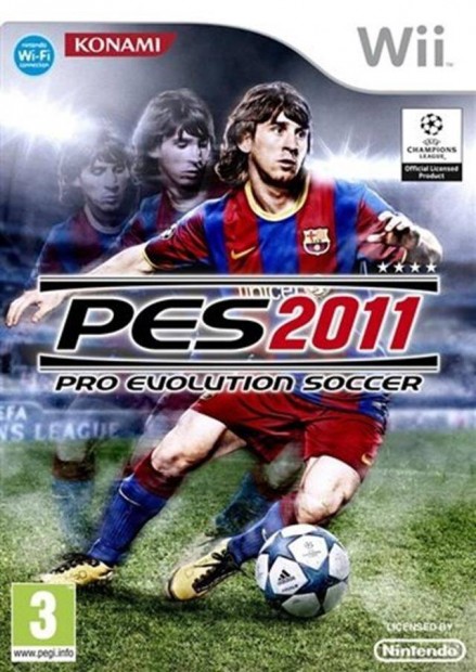 Pro Evolution Soccer 2011 Nintendo Wii jtk