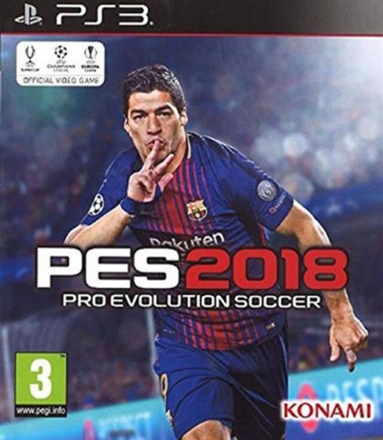 Pro Evolution Soccer 2018 Playstation 3 jtk