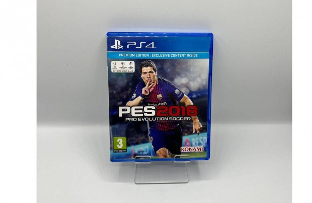 Pro Evolution Soccer 2018 Premium Edition (PES18) - PS4 jtk,hasznlt