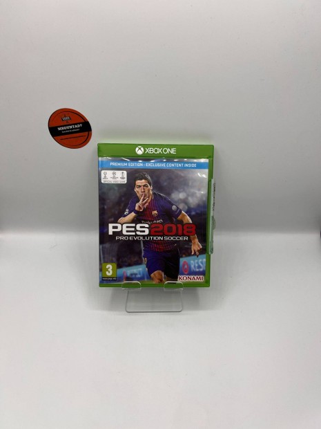 Pro Evolution Soccer 2018 (PES 18) - Xbox One jtk, hasznlt