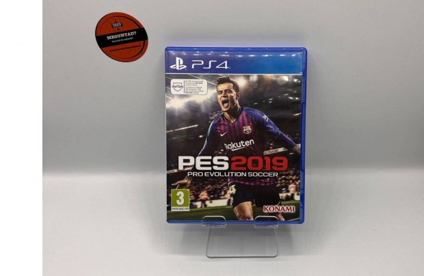 Pro Evolution Soccer 2019 (PES19) - PS4 jtk, hasznlt