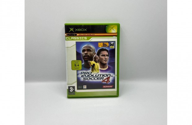 Pro Evolution Soccer 4 - Xbox Classic jtk, hasznlt