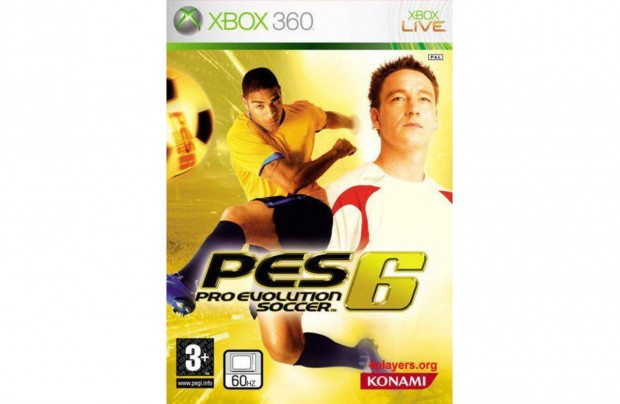 Pro Evolution Soccer 6 - Xbox 360 jtk