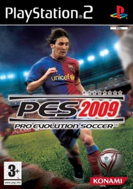 Pro Evolution Soccer (PES) 2009 PS2 jtk