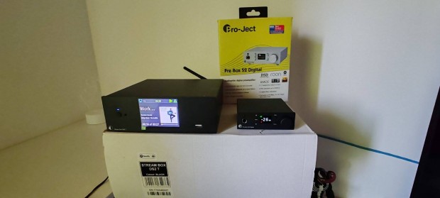 Pro-Ject DS2 T Stream box + Pre Box S2 digital dual dac