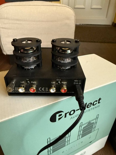 Pro-Ject Tube Box S2 phono elerst s akku komb elad