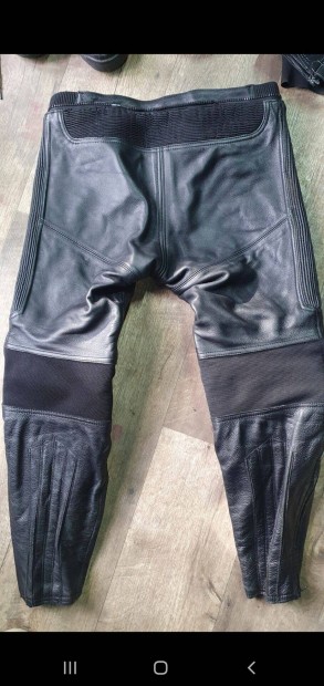 Pro biker protectoros bőr nadrág