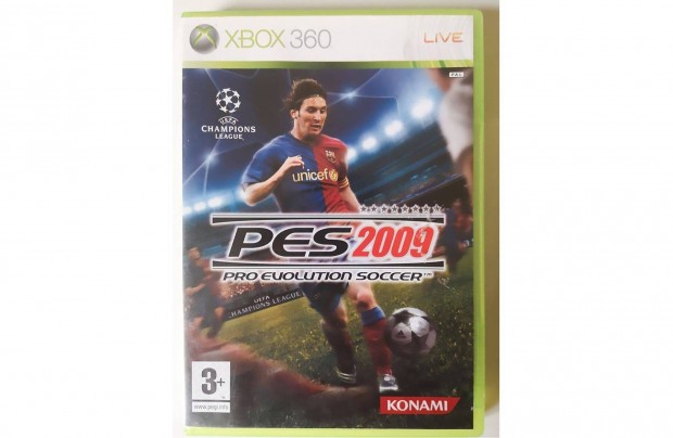 Pro evolution 2009 soccer Xbox360 jtk kszletrl
