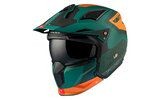 Próbasisak MT Helmets Streetfighter SV S Totem zöld / narancssárga M