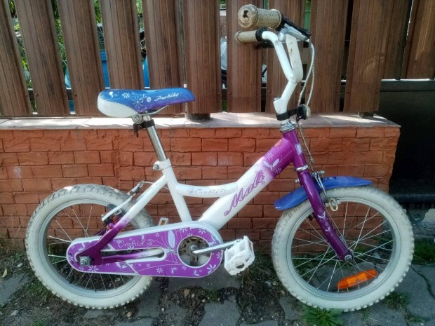 Probike Mali Orchid2 kontrs gyermek kerkpr bicikli lny kislny 16"