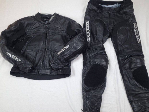 Probiker Prx Black kétrészes férfi motoros bőrruha 56 2XL
