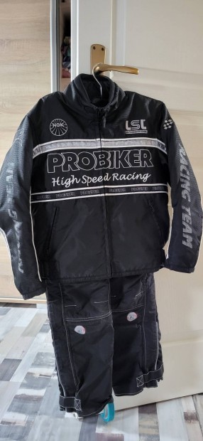 Probiker gyerek motoros ruha szett. XS