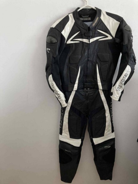 Probiker kétrészes bőrruha 48-as