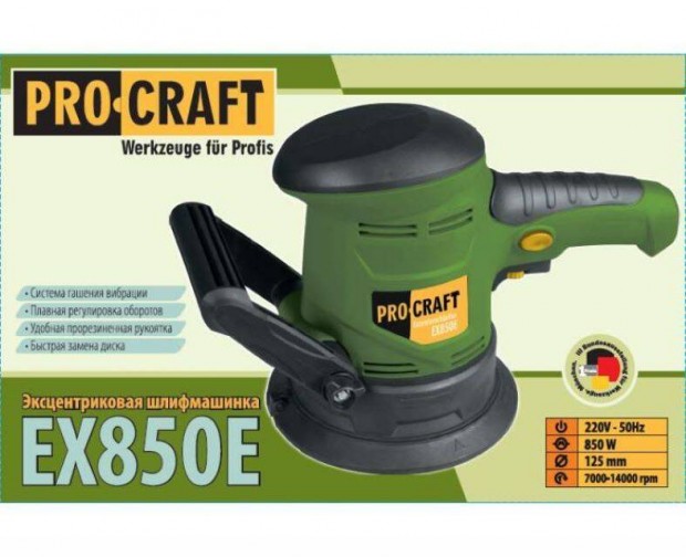 Procraft Excenteres Csiszol Orosz