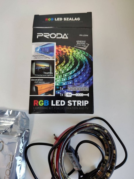 Proda RGB USB LED szalag