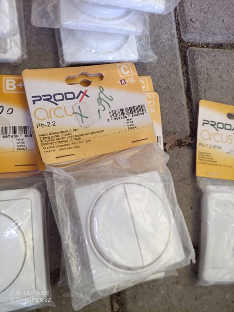 Prodax Arcus keretek,billentyűk újak, eladók