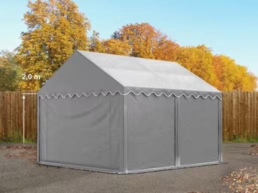 Professzionális raktársátor, tároló sátor 3x4 m ponyva PVC