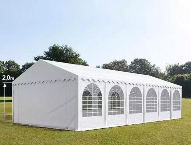 Professzionlis rendezvnystor 6x12 m ponyva PVC erstett