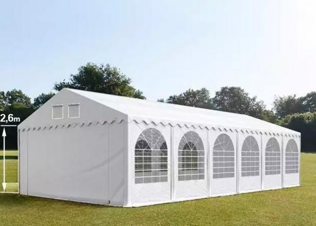 Professzionlis rendezvnystor 6x12m, ponyva PVC fehr