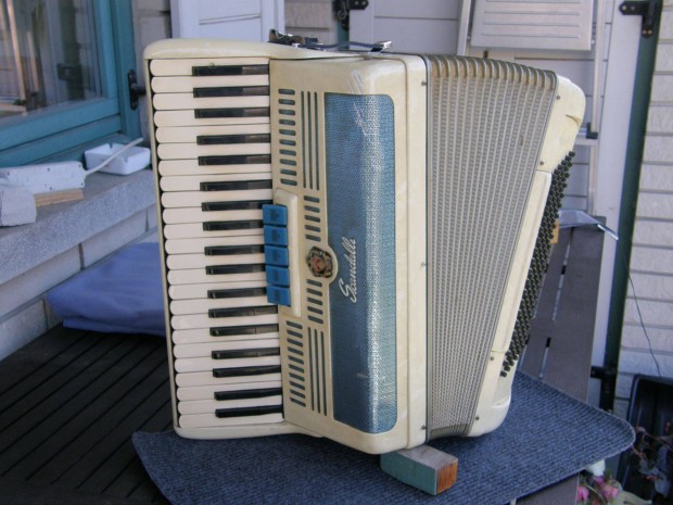 Profi franciamüzettes Scandalli harmonika tangóharmonika accordion