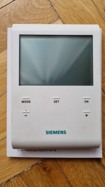 Programozhat digitlis termosztt, Siemens RDE 100 szobatermosztt