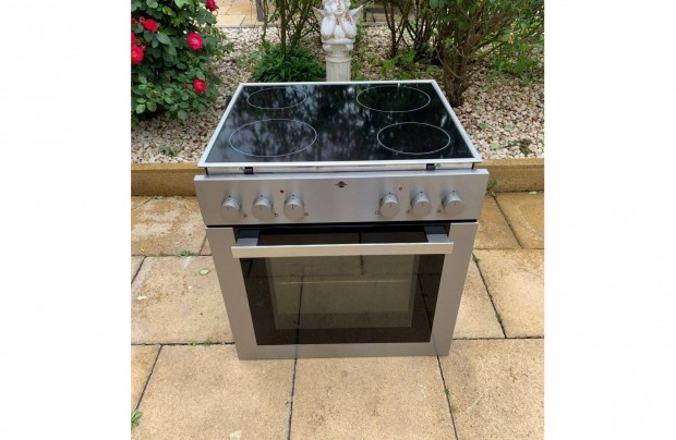 Progress Beépíthető Inox Sütő 60 cm Hőlégkeverős +Főzőlap Karcmentes