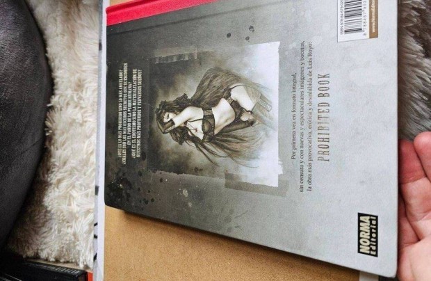 Prohibited book, 1 - Luis Royo (ISBN: 9788484310013) knyv spanyol nye